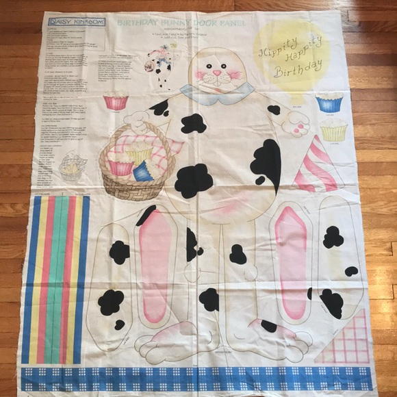 Panneau de porte Bunny Van Gogh, par Daisy Kingdom. N° 1279 C